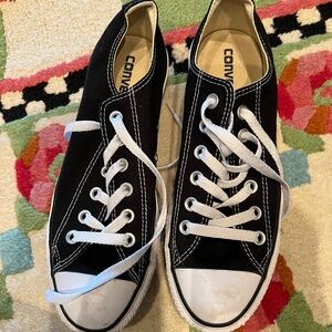 Women's Converse Chuck Taylor All Star, Black, Unisex, Women's 7.5, Men's 5.5